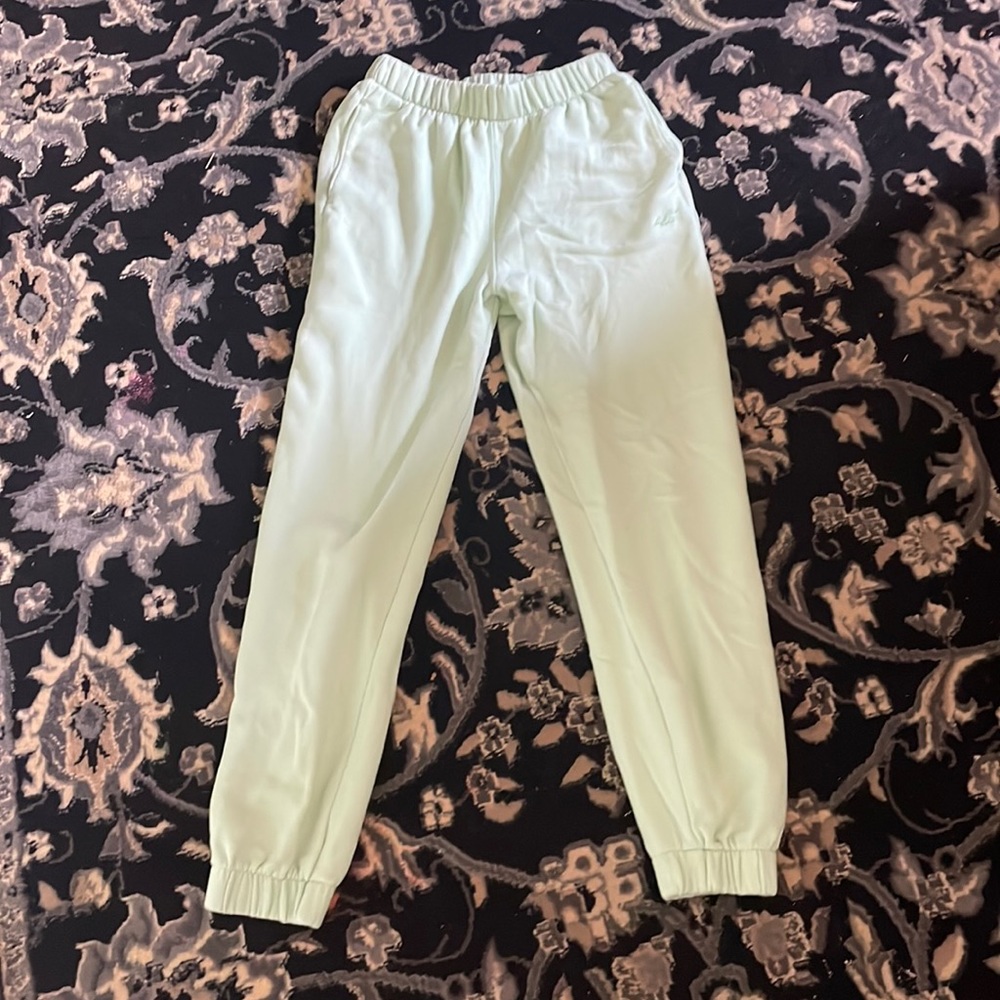 Green Hollister Sweatpants (XS but stretches to fit like a S) Limited Edition